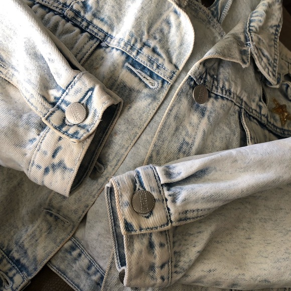 Vintage Disney Mickey Minnie custom jean jacket - Picture 8 of 8